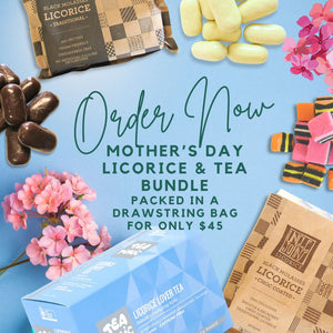 Uncle John’s Mother's Day Licorice & Tea Gift Bag